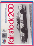 Programme cover of Milwaukee Mile, 13/08/1978