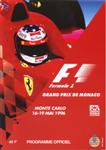 Programme cover of Monaco, 19/05/1996
