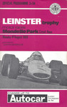 Programme cover of Mondello Park, 04/08/1969