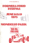 Programme cover of Mondello Park, 15/06/1975