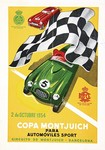 Programme cover of Montjuïc, 02/10/1954