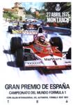 Programme cover of Montjuïc, 27/04/1975