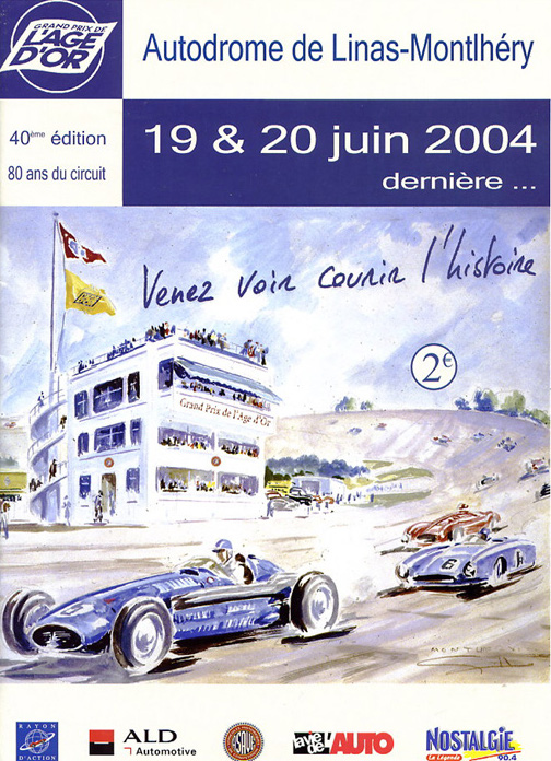 Programme cover of Linas-Montlhéry, 20/06/2004