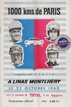 Programme cover of Linas-Montlhéry, 23/10/1960