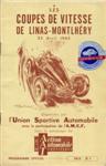 Programme cover of Linas-Montlhéry, 25/04/1965