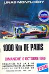 Programme cover of Linas-Montlhéry, 12/10/1969