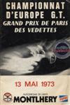Programme cover of Linas-Montlhéry, 13/05/1973