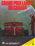Programme cover of Circuit Gilles Villeneuve, 16/06/1985