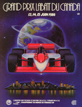 Programme cover of Circuit Gilles Villeneuve, 15/06/1986