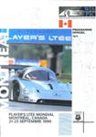 Programme cover of Circuit Gilles Villeneuve, 23/09/1990