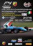 Programme cover of Monza, 30/10/2016