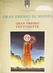 Programme cover of Monza, 06/09/1931