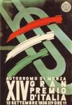 Programme cover of Monza, 13/09/1936