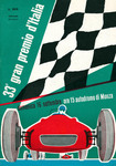 Programme cover of Monza, 16/09/1962