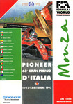 Programme cover of Monza, 13/09/1992