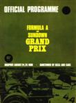Programme cover of Mosport Park, 25/08/1968