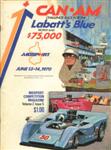 Programme cover of Mosport Park, 14/06/1970