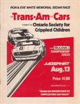 Programme cover of Mosport Park, 13/08/1972