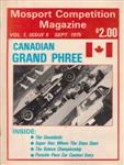 Programme cover of Mosport Park, 21/09/1975