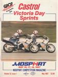 Programme cover of Mosport Park, 18/05/1987