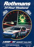 Programme cover of Mosport Park, 09/08/1987