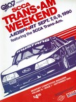 Programme cover of Mosport Park, 09/09/1990