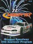 Programme cover of Mosport Park, 29/08/1998