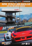 Programme cover of Mugello Circuit, 14/03/2015