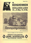 Programme cover of Bad M&uuml;hllacken Hill Climb, 21/03/1976