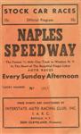 Programme cover of Naples Speedway, 1951