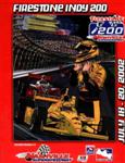 Programme cover of Nashville Superspeedway, 20/07/2002