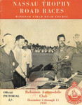 Programme cover of Nassau (Windsor Field Road Course), 11/12/1955