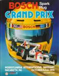 Programme cover of Nazareth Speedway, 06/10/1991