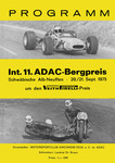 Programme cover of Neuffen Hill Climb, 21/09/1975