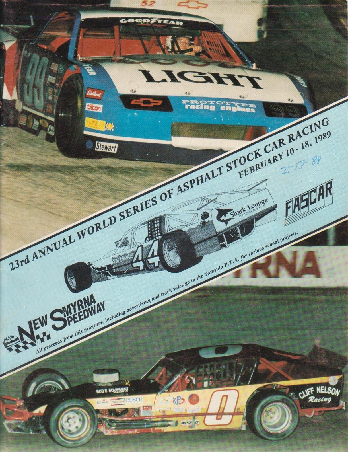 New Smyrna Speedway The Motor Racing Programme Covers Project