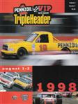Programme cover of New Hampshire Motor Speedway, 02/08/1998