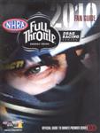 Cover of NHRA Fan Guide, 2010