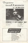 Programme cover of Nijmegen, 17/09/1967