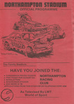 Programme cover of Northampton Stadium, 20/05/1984