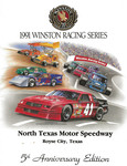 Programme cover of North Texas Speedway, 29/03/1991