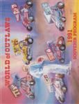 Programme cover of North Texas Speedway, 30/03/1991