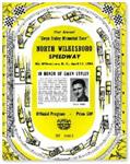 Programme cover of North Wilkesboro Speedway, 16/04/1961
