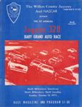 Programme cover of North Wilkesboro Speedway, 12/10/1975