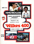 Programme cover of North Wilkesboro Speedway, 01/10/1978