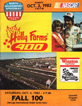 Programme cover of North Wilkesboro Speedway, 03/10/1982