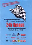 Programme cover of Nürburgring, 02/06/2002