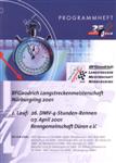 Programme cover of Nürburgring, 07/04/2001