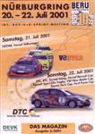 Programme cover of Nürburgring, 22/07/2001