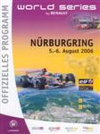 Programme cover of Nürburgring, 06/08/2006