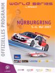 Programme cover of Nürburgring, 06/05/2007
